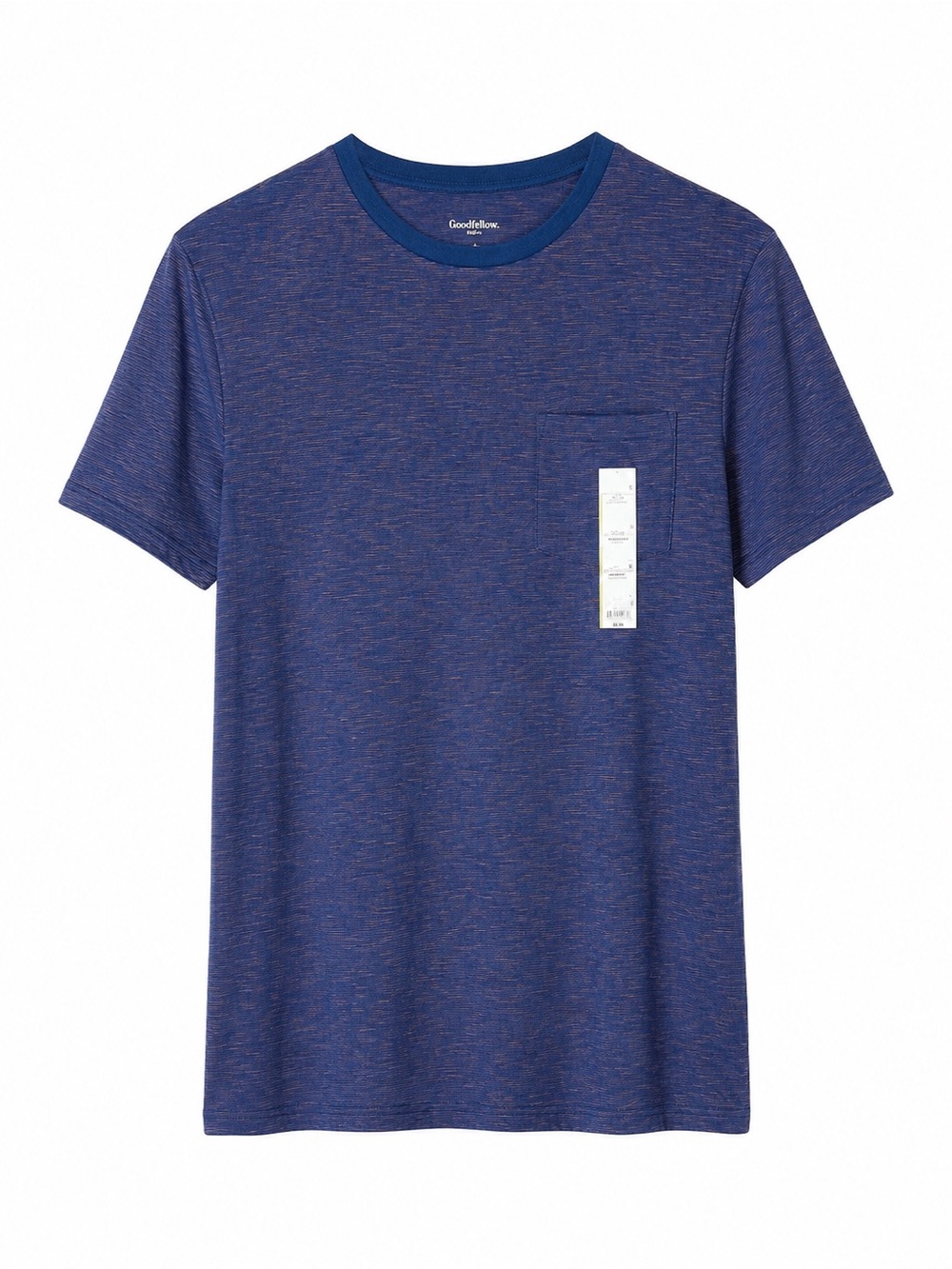 Goodfellow & Co Men’s Purple Micro Stripe T-Shirt Standard Fit Size Small NWT